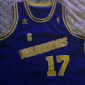 Golden state warriors Chris Mullen jersey stitched